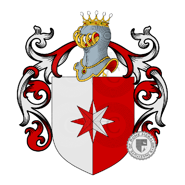 Coat of arms of family Istrigo