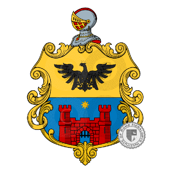 Coat of arms of family Tacchini