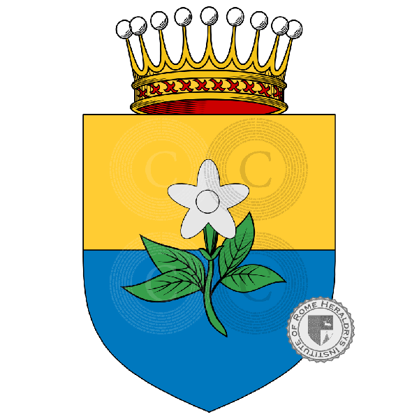Coat of arms of family Traccagni