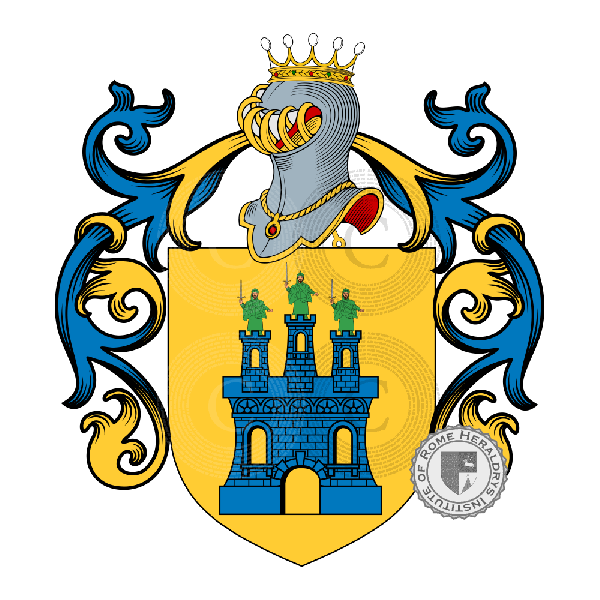 Coat of arms of family Mineo