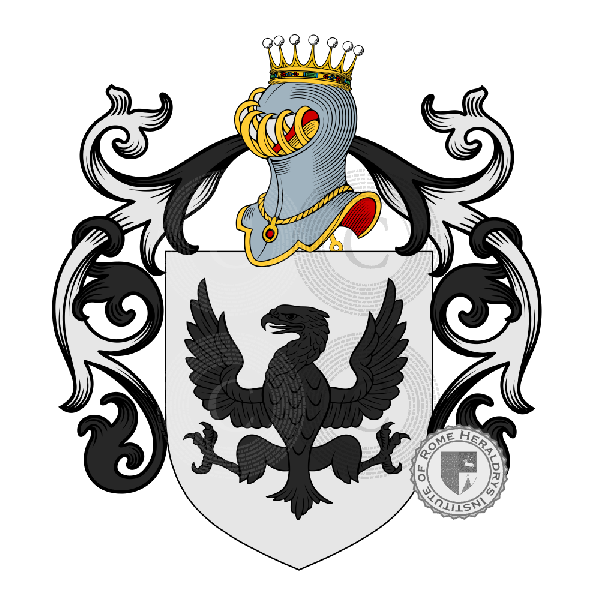 Coat of arms of family Teti