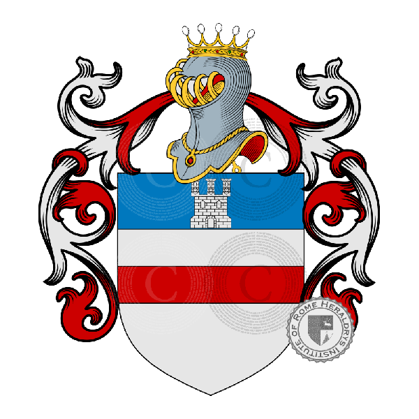 Coat of arms of family Frosio Roncali