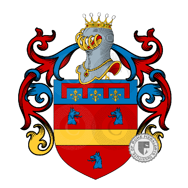 Coat of arms of family Vandi