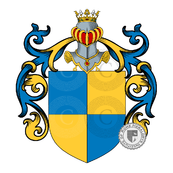 Coat of arms of family Mosti