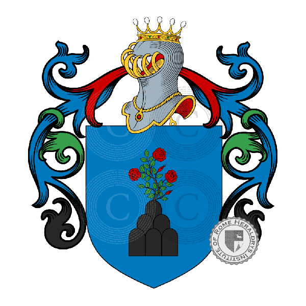 Coat of arms of family Sciarelli