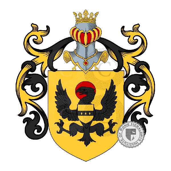 Coat of arms of family Tosti