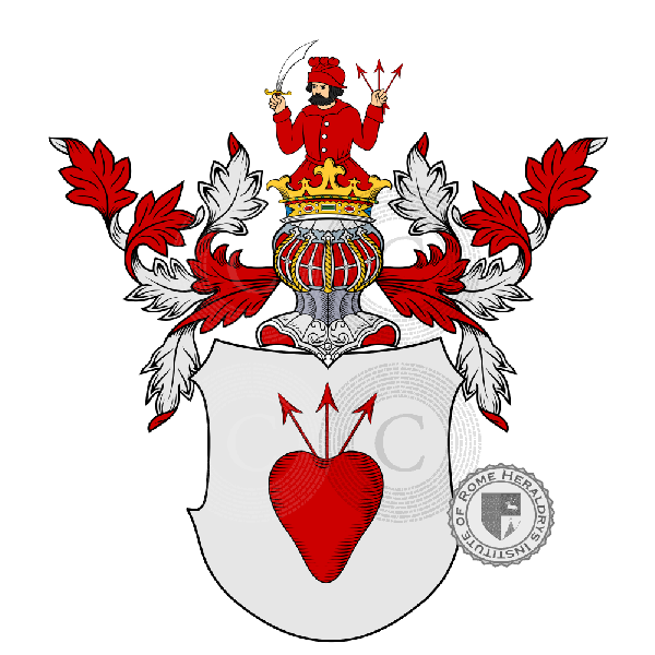Coat of arms of family Maletzki   ref: 52646