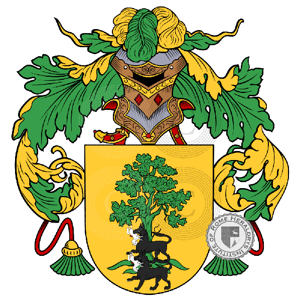 Coat of arms of family Climaco