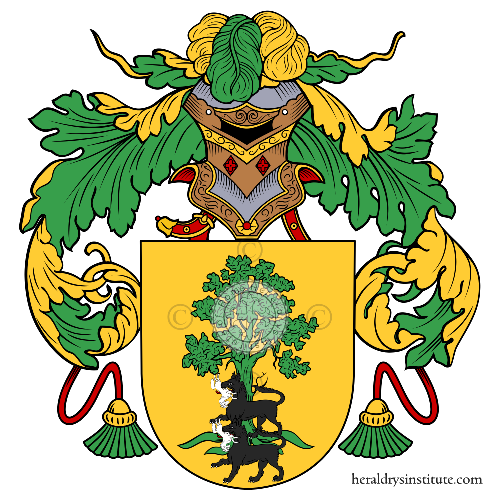 Coat of arms of family Climaco