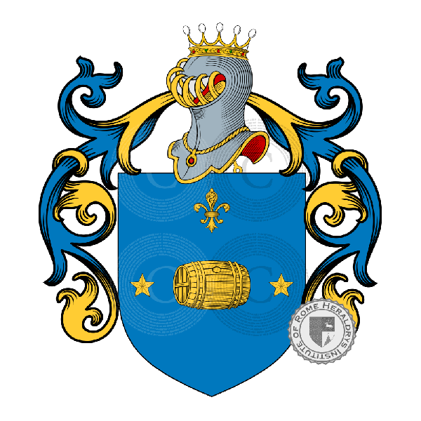 Coat of arms of family Barilla