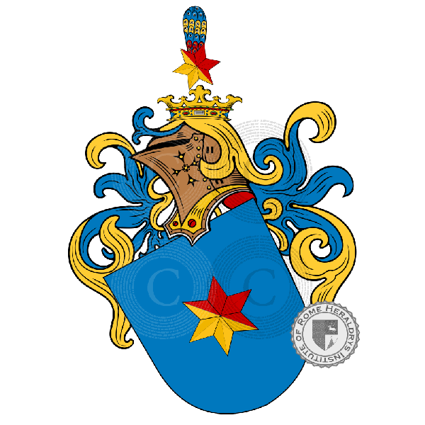 Coat of arms of family Hunt Pazman