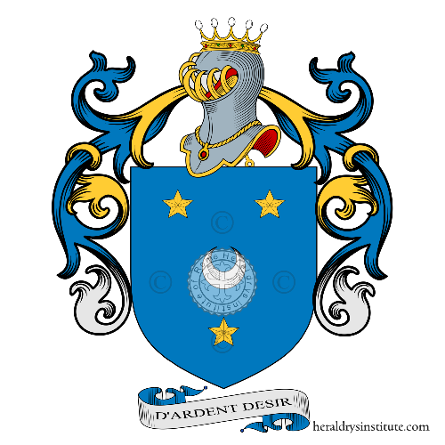 Coat of arms of family Canelli