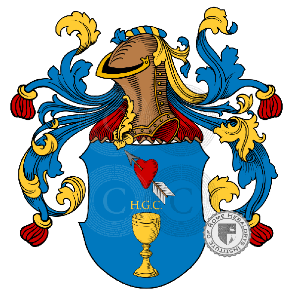 Coat of arms of family Grotecoerdes