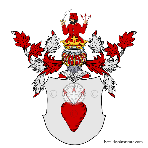 Coat of arms of family Maletzki   ref: 52715