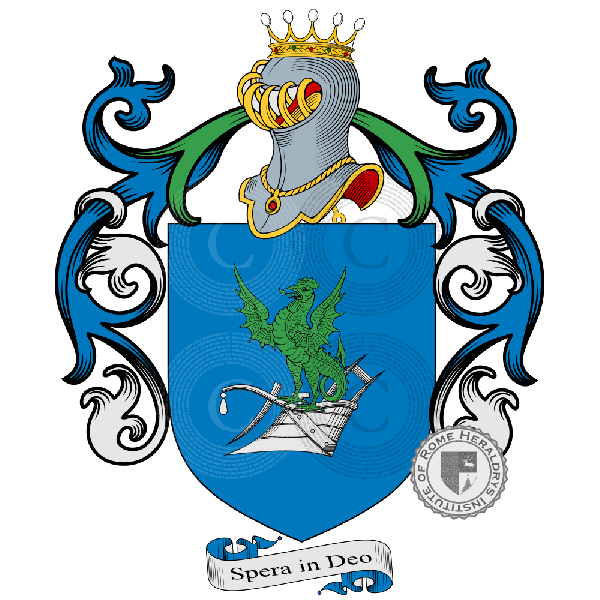 Coat of arms of family Baffi