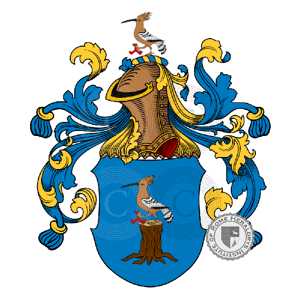 Coat of arms of family Hopp