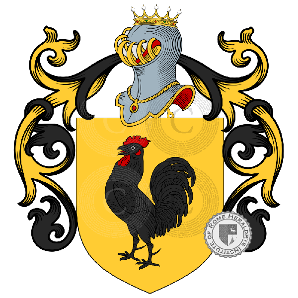 Coat of arms of family Barbagallo