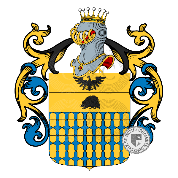 Coat of arms of family Riccioli