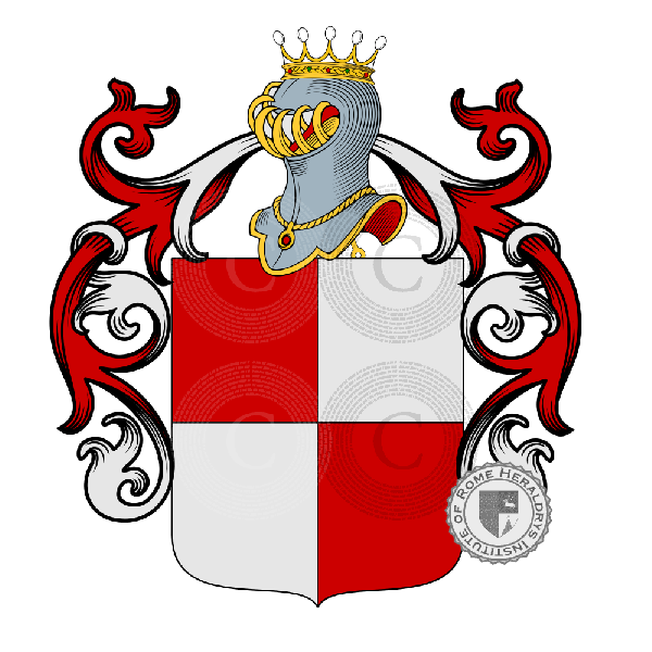 Coat of arms of family Ruffi
