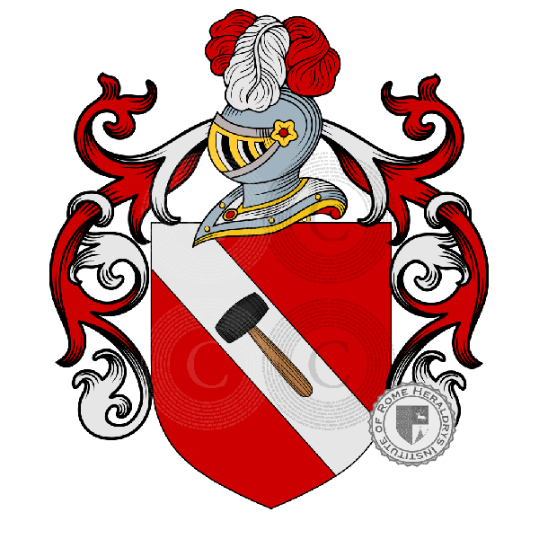 Coat of arms of family Massinari