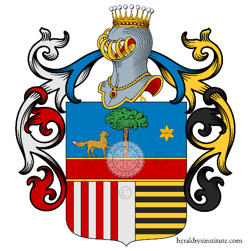 Escudo de la familia Volpe di Prignano