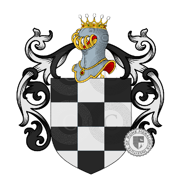 Coat of arms of family Picciolpeli