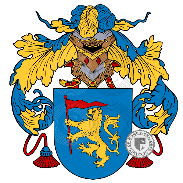 Coat of arms of family Galvao