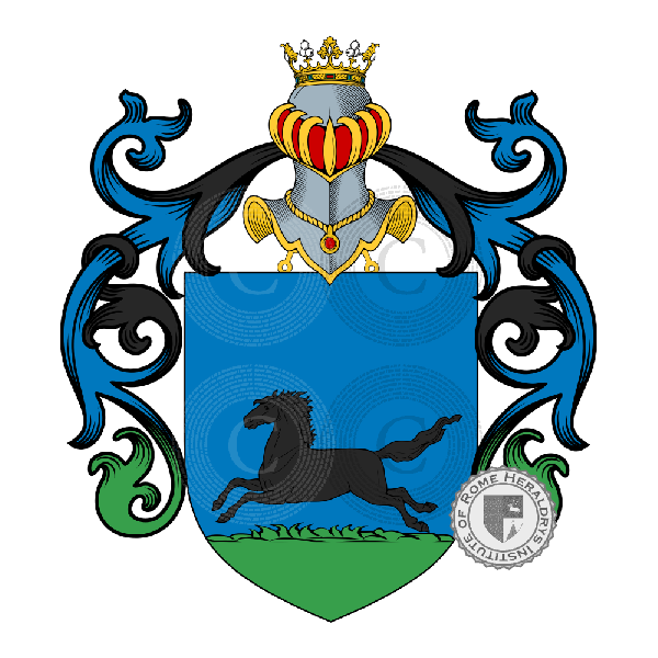 Wappen der Familie Ginetti