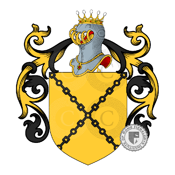 Coat of arms of family Cognaccini