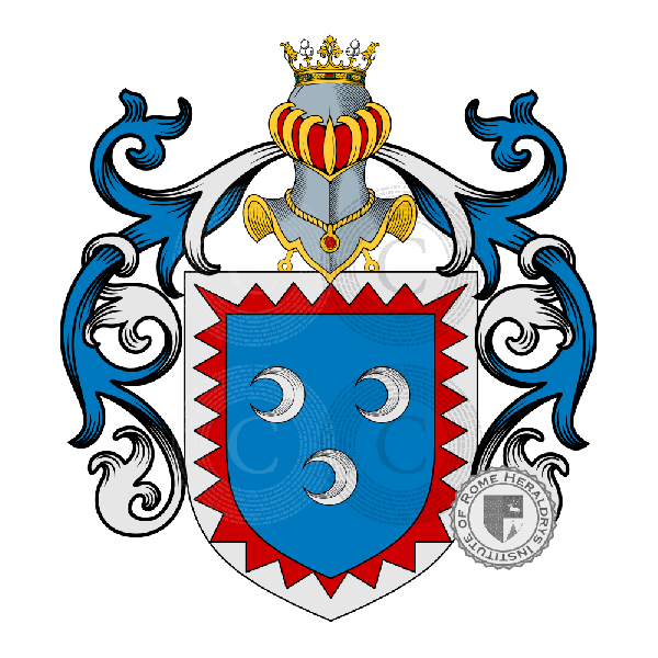 Coat of arms of family Bulgari