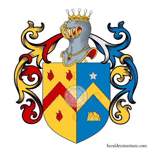 Wappen der Familie Chaulet d'Outremont   ref: 52989