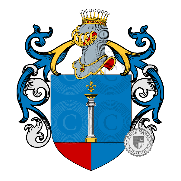 Coat of arms of family Rizzetti