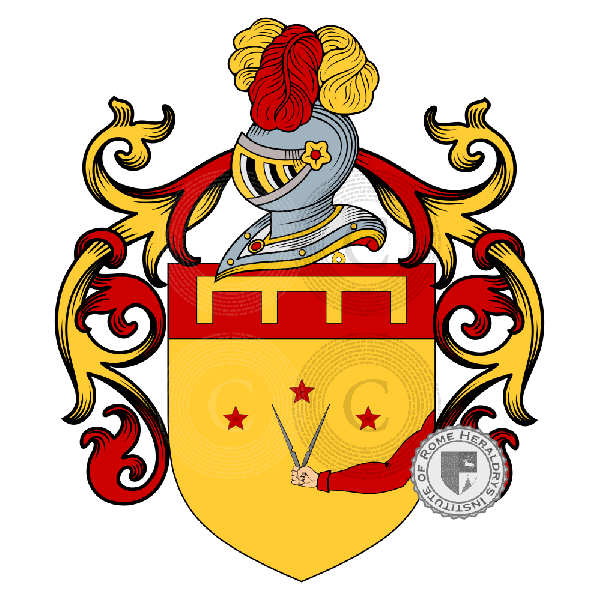 Coat of arms of family Briano