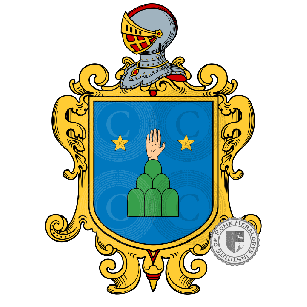 Wappen der Familie Martini Basagni