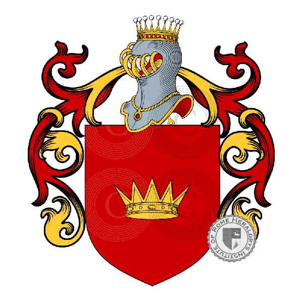 Coat of arms of family Abriano, Abriani, Briano