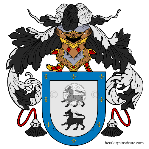 Coat of arms of family Restrepo