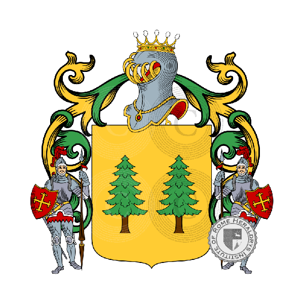 Escudo de la familia Susinno, Susini, Suzin