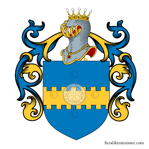 Coat of arms of family Marte
