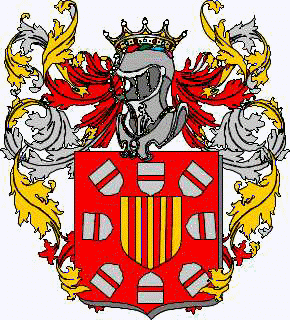 Escudo de la familia Ayerbo D'Aragona