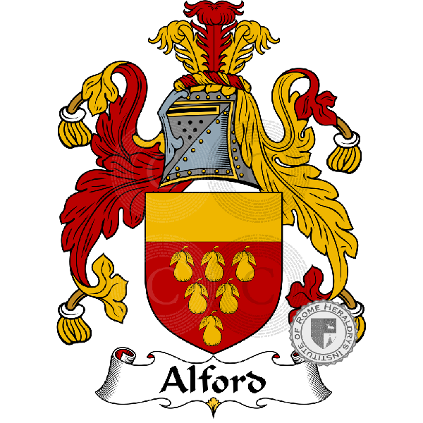 Wappen der Familie Alford