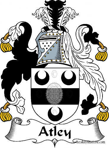 Wappen der Familie Atley   ref: 53966