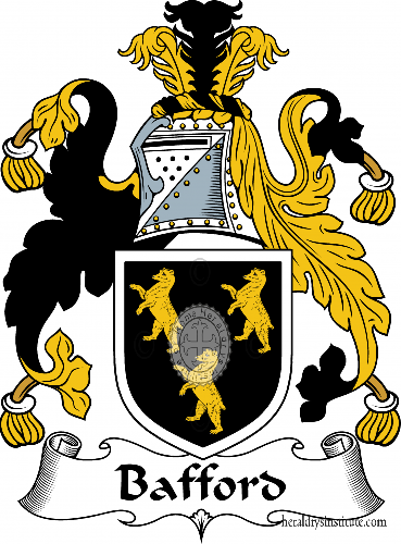 Wappen der Familie Bafford   ref: 53987