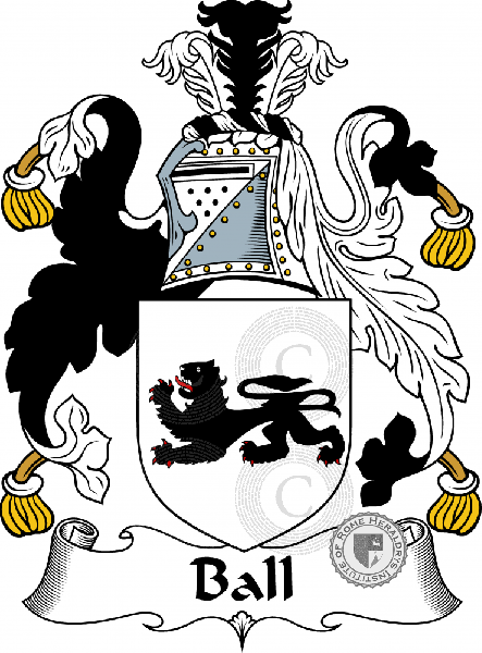 Coat of arms of family Ball