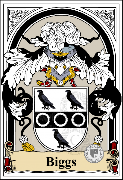 Coat of arms of family Biggs