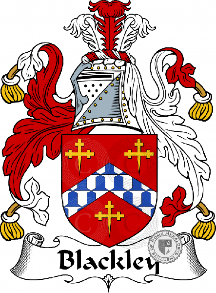 Wappen der Familie Blackley, Blakey, Blakey   ref: 54184