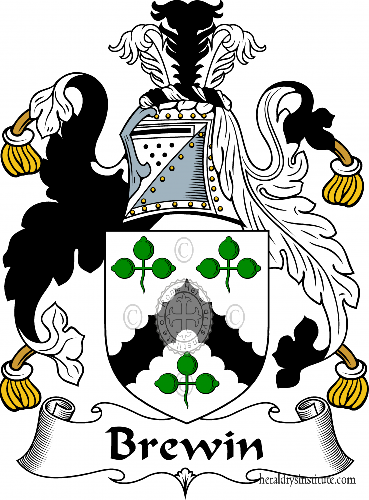 Wappen der Familie Brewin   ref: 54291