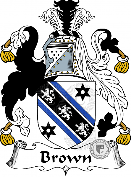 Coat of arms of family Brown