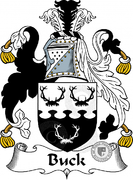 Coat of arms of family Buck