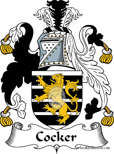 Wappen der Familie Cocker   ref: 54493