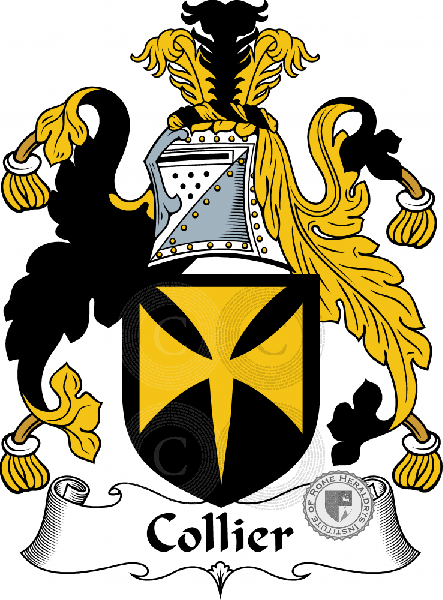 Coat of arms of family Collier